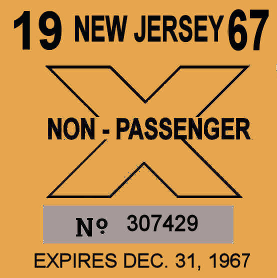 (image for) 1967 New Jersey TRUCK Inspection